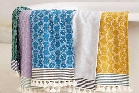 Gamal Tex Gallery - Beach Towels With Fringes