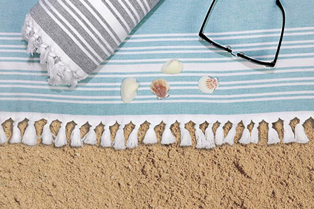 Gamal Tex Gallery - Beach Towels With Fringes